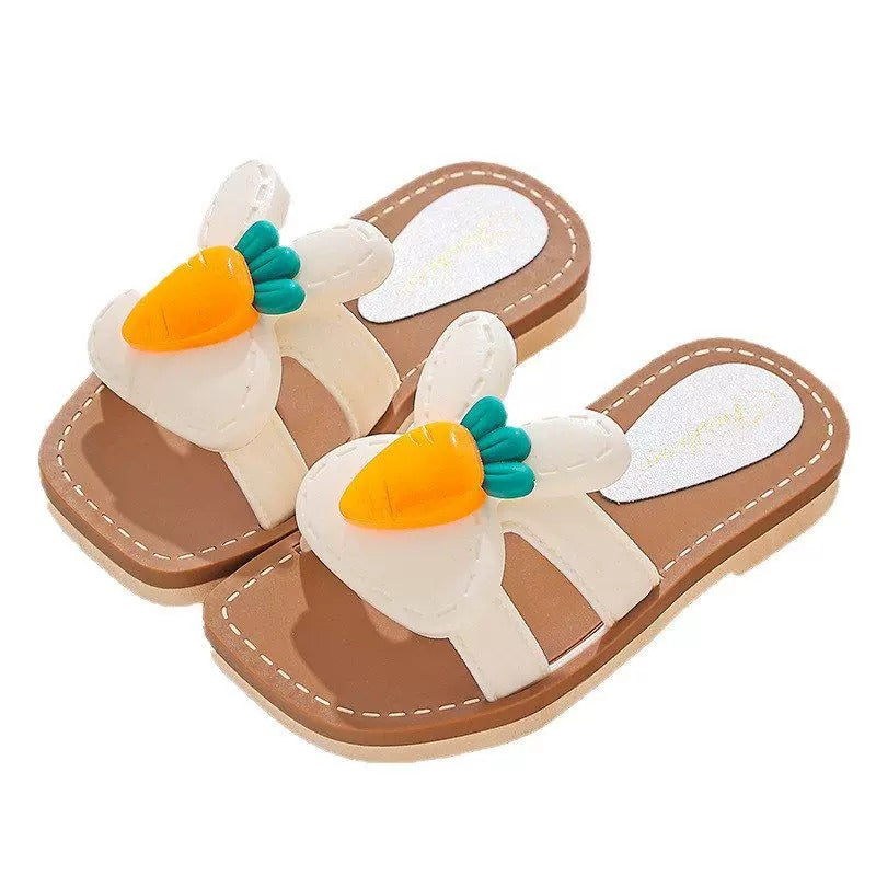 2026 Princess-Style Indoor Slippers for Girls – Stylish Summer Footwear for Kids and Toddlers