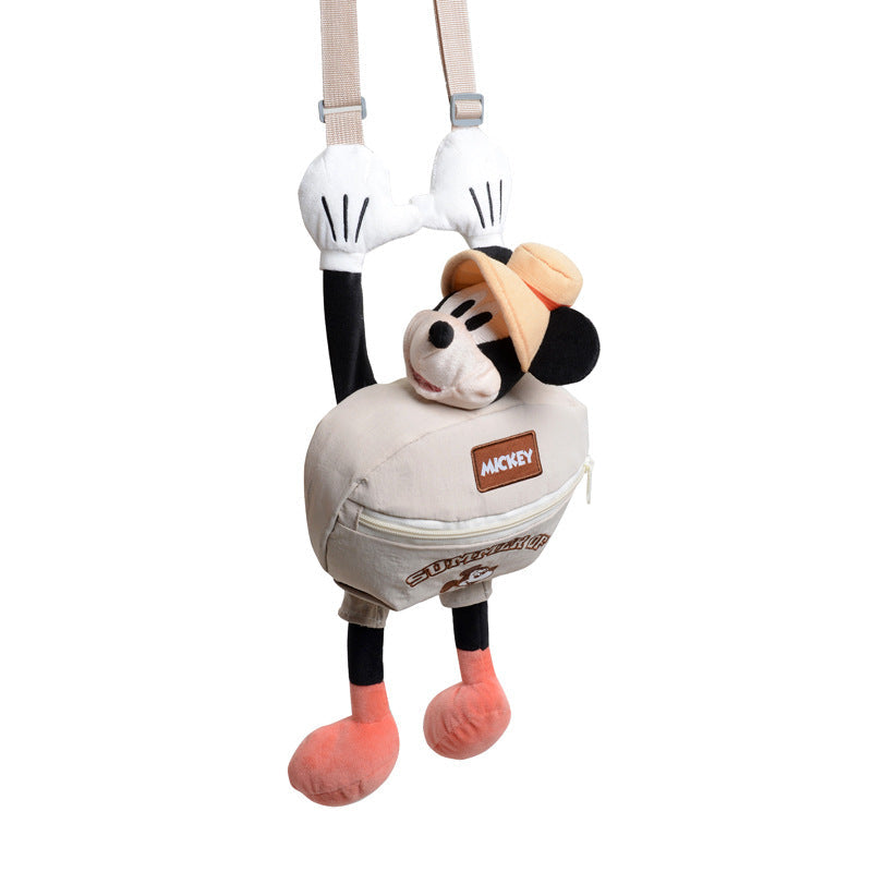New Summer Hot-Selling Cute Mickey Mini Bag—Happy Camping Crossbody Bag, Everyday Versatile Fashion Travel Mini Backpack