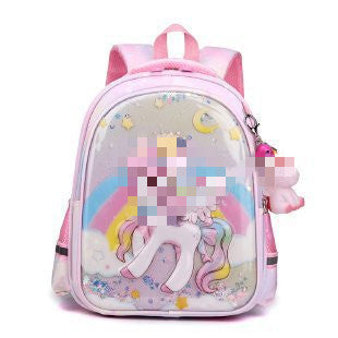 Children's Schoolbags Cartoon Cute Kuromi Baby Kindergarten Backpack Burden-Reducing Primary School Students First and Second Grade Backpack