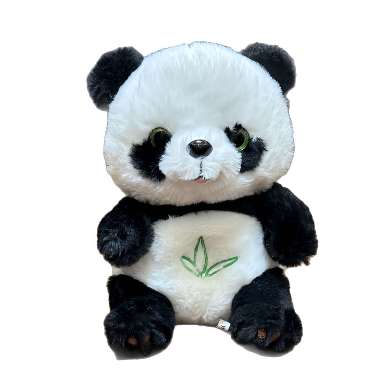 Breathing Glowing Smart Simulated Giant Panda Plush Toy with Light-Up Feature, Plays Gentle Music—For Calming, Soothe Sleep, Students, Babies, Birthday Gift