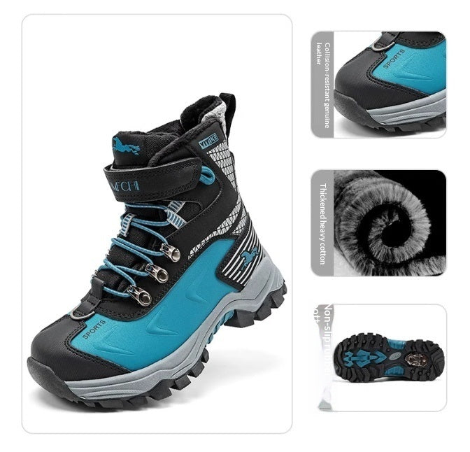 Winter Anti-slip Snow Boots For Older Children