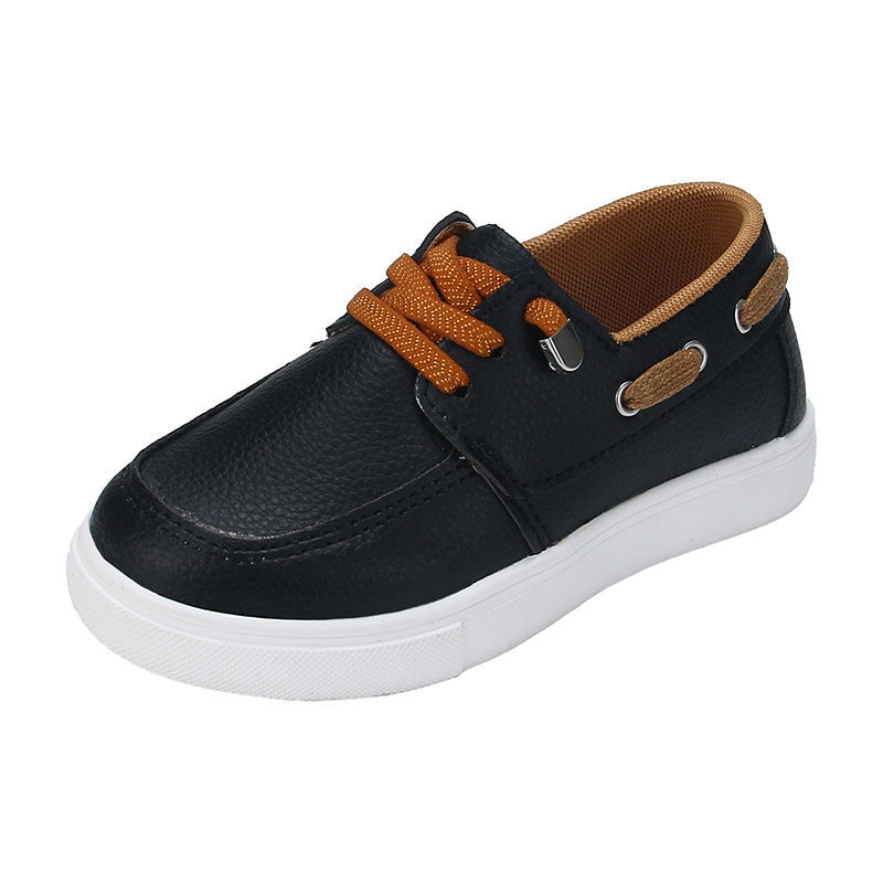 Children's Sports Shoes, Slip-On Loafers, Breathable Men's Shoes, Spring Low-Top Soft-Soled Casual Shoes, Versatile Sneakers, Lightweight