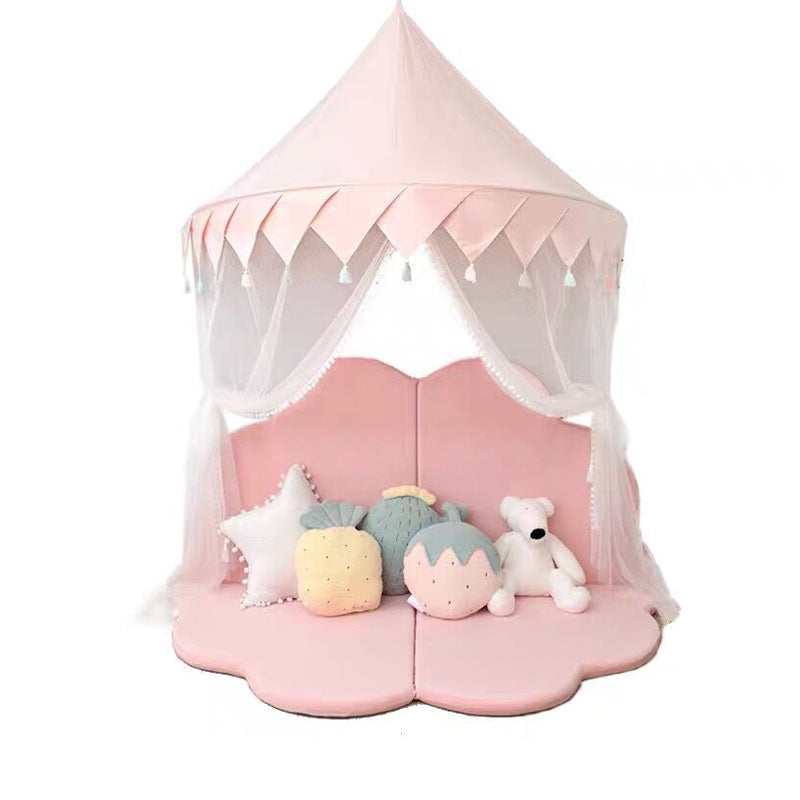 ins children's tent kindergarten huanchuang indoor princess room wall hanging bedside decoration bed curtain reading corner reading area