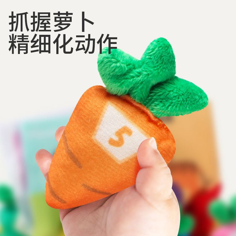 Pull the Turnip Baby Toy Tissue Box Teether for Infants and Toddlers—Chewable, Realistic “Tear-Not” Play for Boys