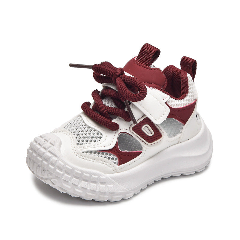 Single Mesh Breathable Mesh Shoes 2026 Summer New Children's Casual Shoes Boys and Girls Closed-Toe Sports Sandals Wholesale