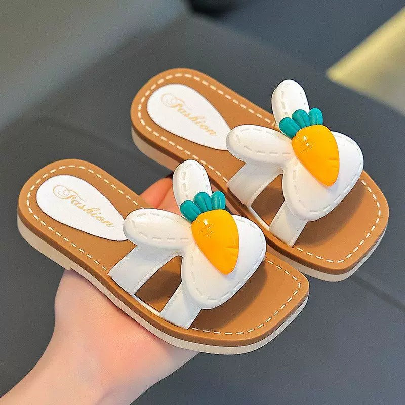 2026 Princess-Style Indoor Slippers for Girls – Stylish Summer Footwear for Kids and Toddlers