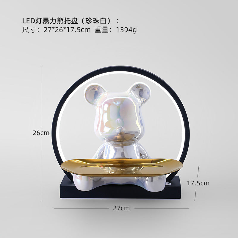 Star Person Bedroom Bedside Lamp USB Rechargeable Table Lamp Night Light Decorative Ornament Practical Gift for Friends (For Him & Her)