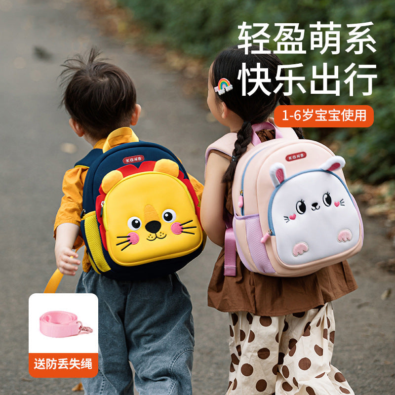 Factory Direct Kids Backpack for Preschool Boys and Girls, Cartoon Anti-Lost Small Backpack for Children