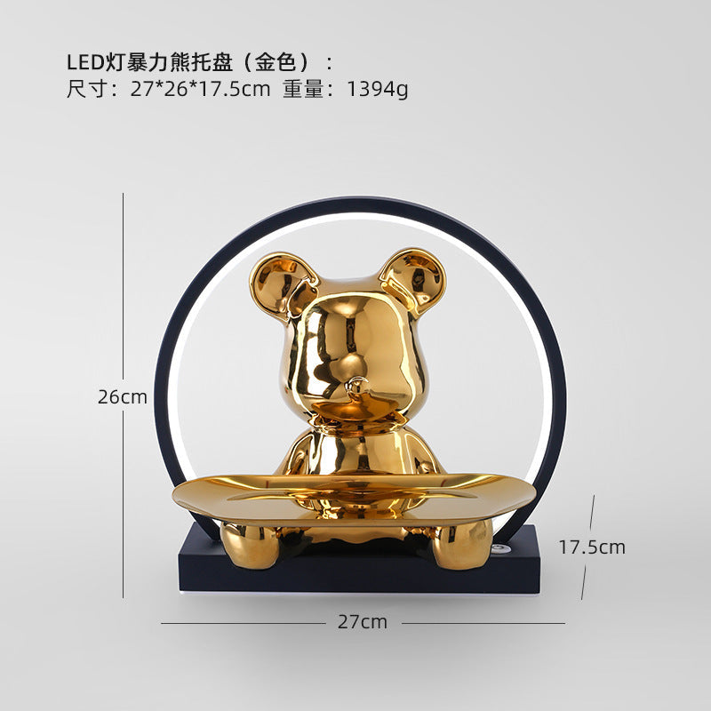 Star Person Bedroom Bedside Lamp USB Rechargeable Table Lamp Night Light Decorative Ornament Practical Gift for Friends (For Him & Her)