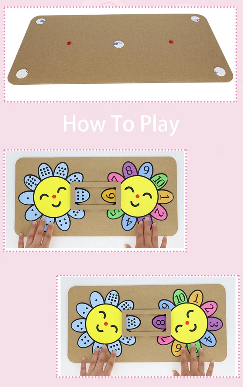 Montessori Didactic Material DIY Math Toy Color Shape Puzzle Matching Game Children Early Educational Learning Toy Teaching Aids