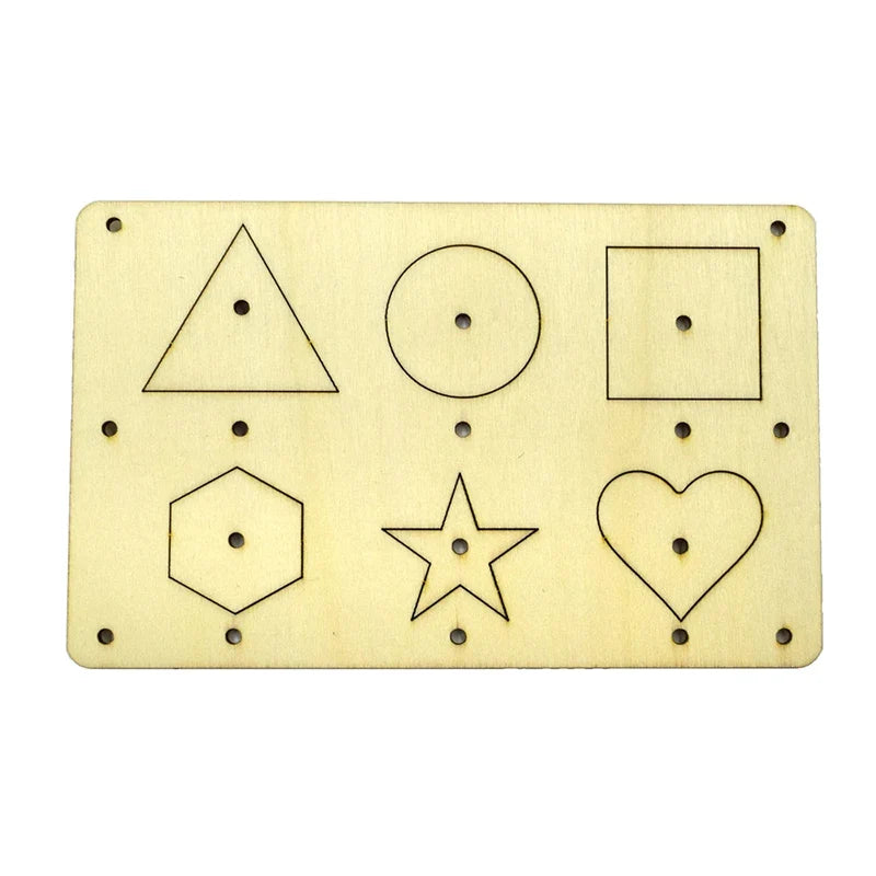 Kid Activity Busy Board Material Diy Accessories Montessori Teaching Aids Baby Busyboard Early Education Learning Skill Toy Part