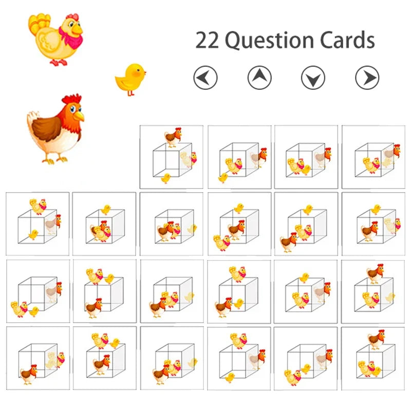 Montessori Didactic Material DIY Math Toy Color Shape Puzzle Matching Game Children Early Educational Learning Toy Teaching Aids