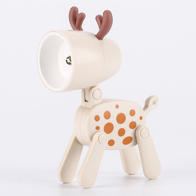 New Spotted Puppy Mini Night Light Desktop Lamp DIY Creative Gift Cartoon Ins Girl Cute Ornament