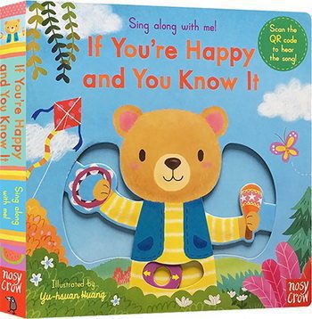 Bizzy Bear Busy Little Bear Picture Book Early Education Sing Along with Me Push-Pull Book Little Bear Is Very Busy