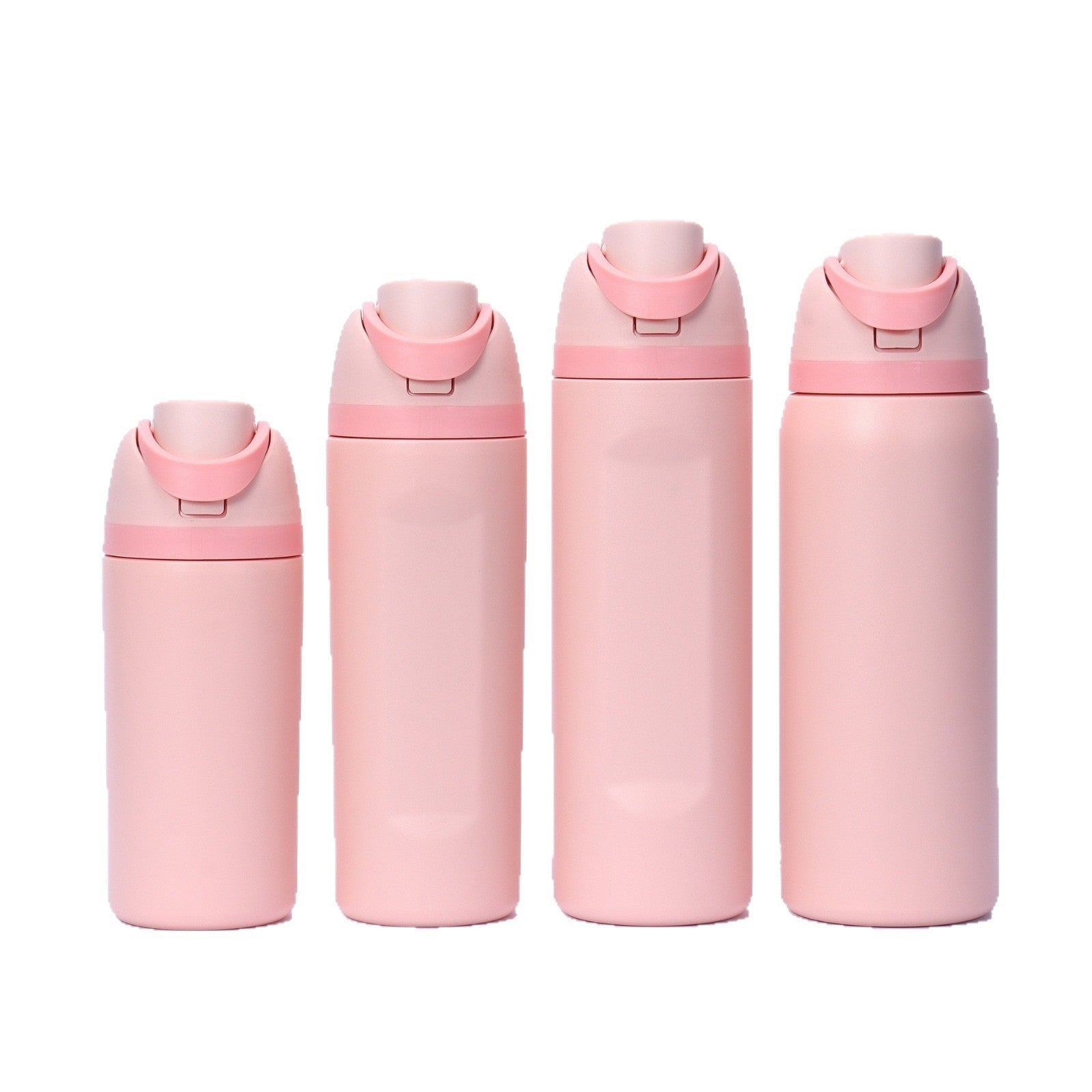 Cross-Border Fruit Cup Owala Style Thermos Cup Large Capacity Double-Layer Vacuum Sports Water Bottle Outdoor Handle Water Bottle