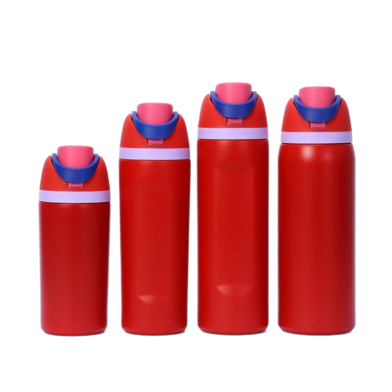 Cross-Border Fruit Cup Owala Style Thermos Cup Large Capacity Double-Layer Vacuum Sports Water Bottle Outdoor Handle Water Bottle