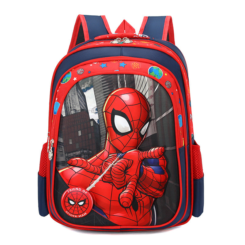 Cross-Border 16-Inch 3D Lightweight Backpack for Students in Grades 2–4–6 (Unisex) — Lightweight Kids School Bag