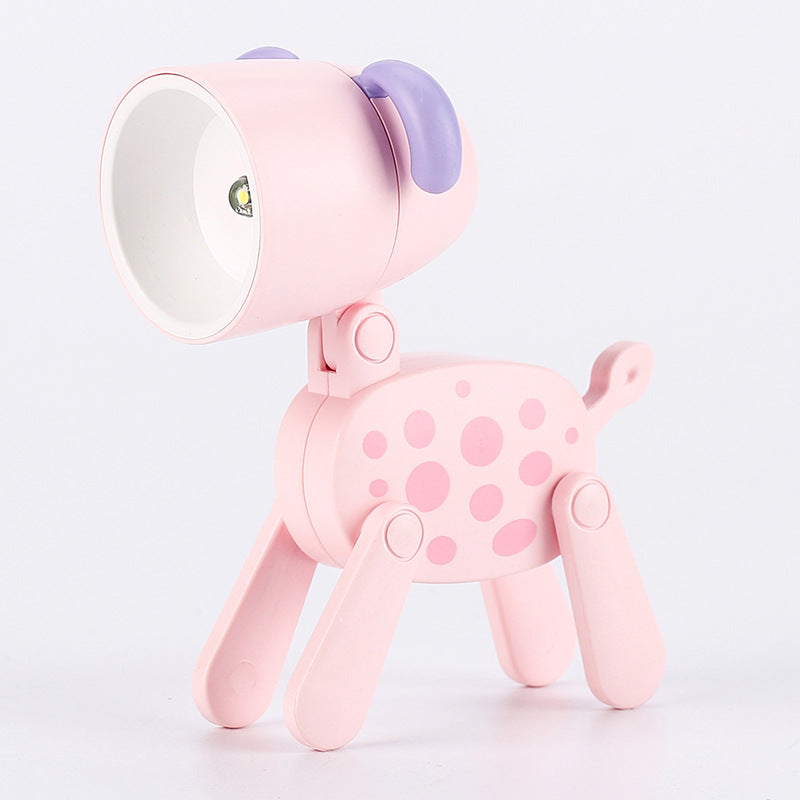 New Spotted Puppy Mini Night Light Desktop Lamp DIY Creative Gift Cartoon Ins Girl Cute Ornament