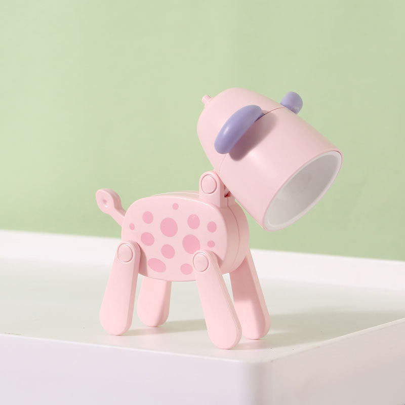 New Spotted Puppy Mini Night Light Desktop Lamp DIY Creative Gift Cartoon Ins Girl Cute Ornament
