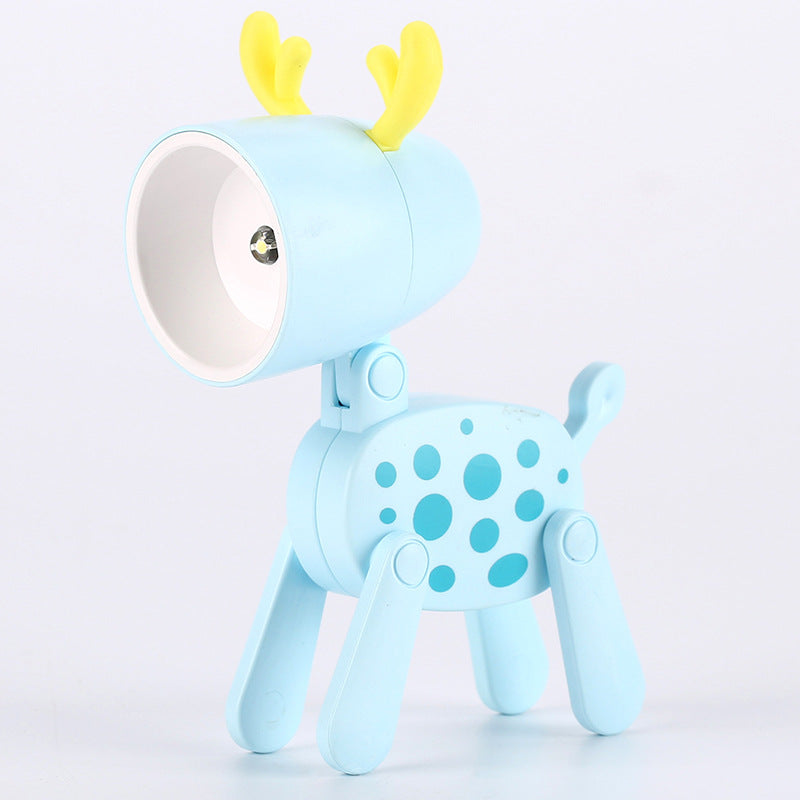 New Spotted Puppy Mini Night Light Desktop Lamp DIY Creative Gift Cartoon Ins Girl Cute Ornament