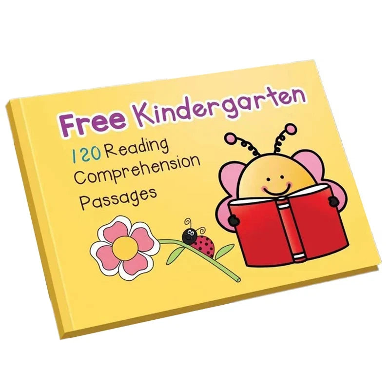 Kindergarten English Reading Comprehension Exercise Books Using Sentences Pictures and Questions To Improve Learning Skills