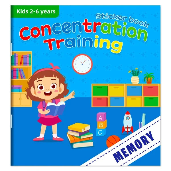 Children's Reusable Stickers Books Cartoon Stationery Stickers for Kids Early Education Cartoon Cute Stickers for Children Gift