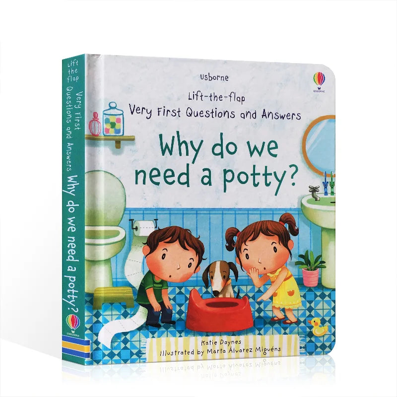 Kids Scientific Knowledge Learning Picture Books Usborne English Daily Knowledge Reading Book Early Educational Montessori