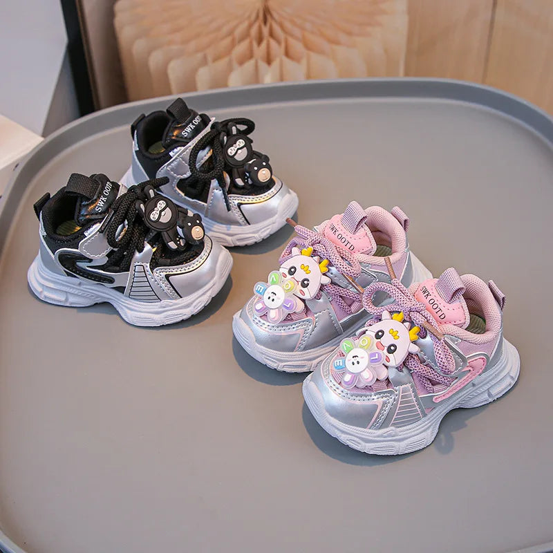 Cute Child Sneaker 2025 Autumn New Baby Shoe Comfort Kid Shoe Breathable Kid Running Shoes Fashion Girl Sneaker Gril Shoes Tenis