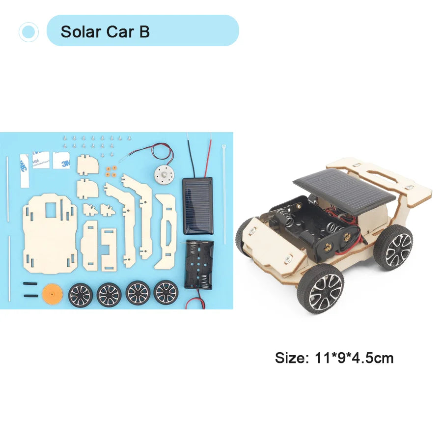 DIY Physical Model Science Experiment Educational Toy Handmade Small Production Assembly Craft Technology Project for School Kid