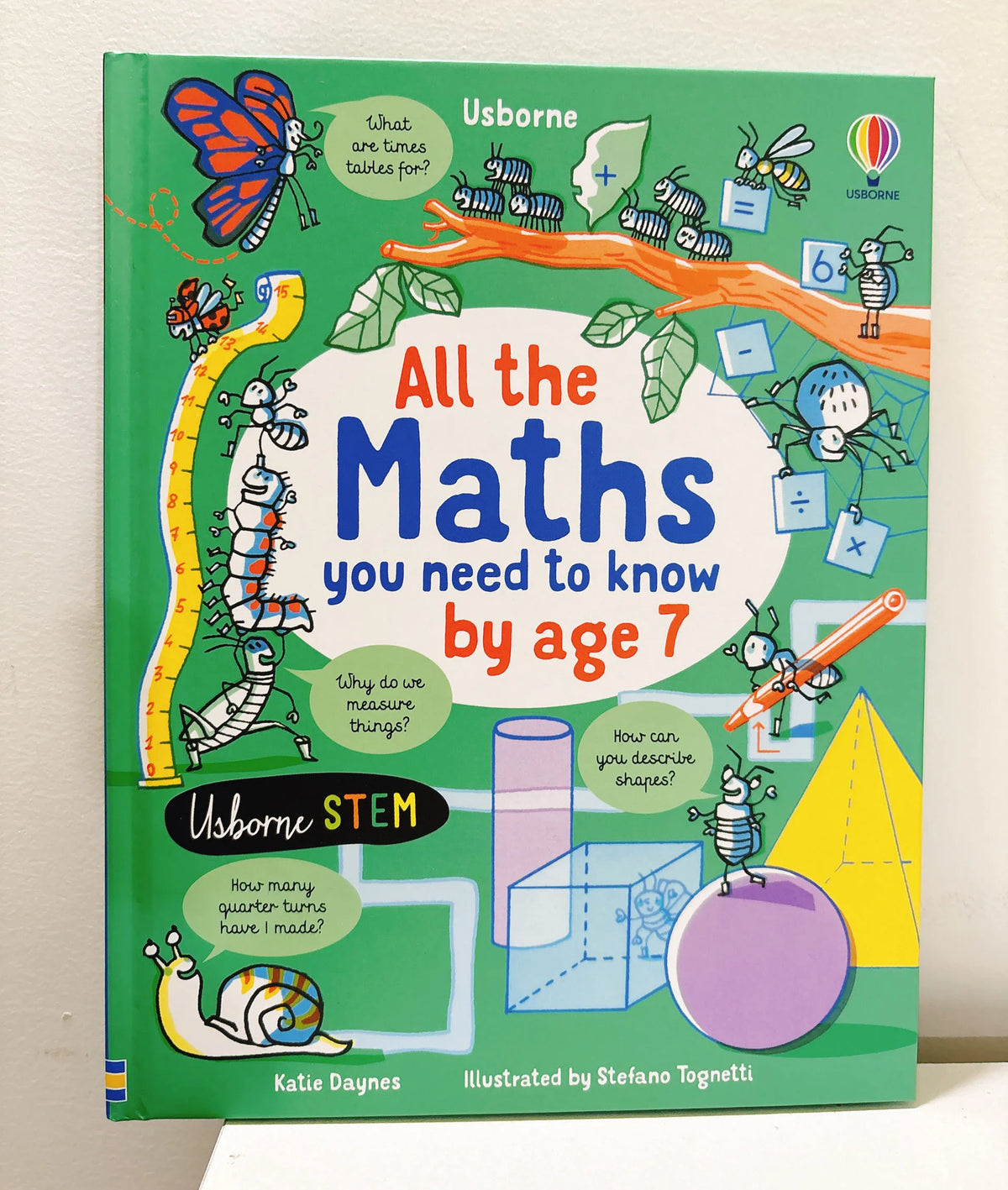 All the Maths you need to know by age 7 Children Educational English Picture Reading Book