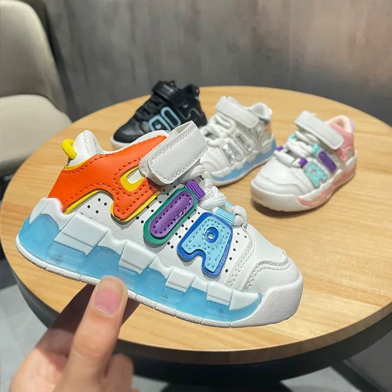 New Children Casual Shoes Fashion Sneakers for Boys Girls Baby Running Sports Shoes Lightweight Non-slip Kids Toddler Footwear