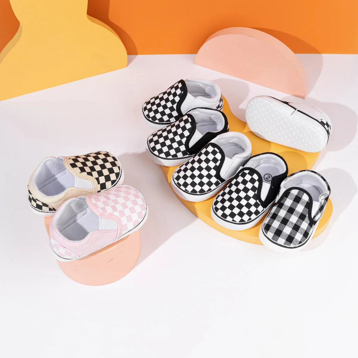 New Baby Casual Shoes Baby Boys Girls Soft-Sole Non-slip Indoor Toddler Infants First Walkers Crib Shoes Casual Sneakers Shoes