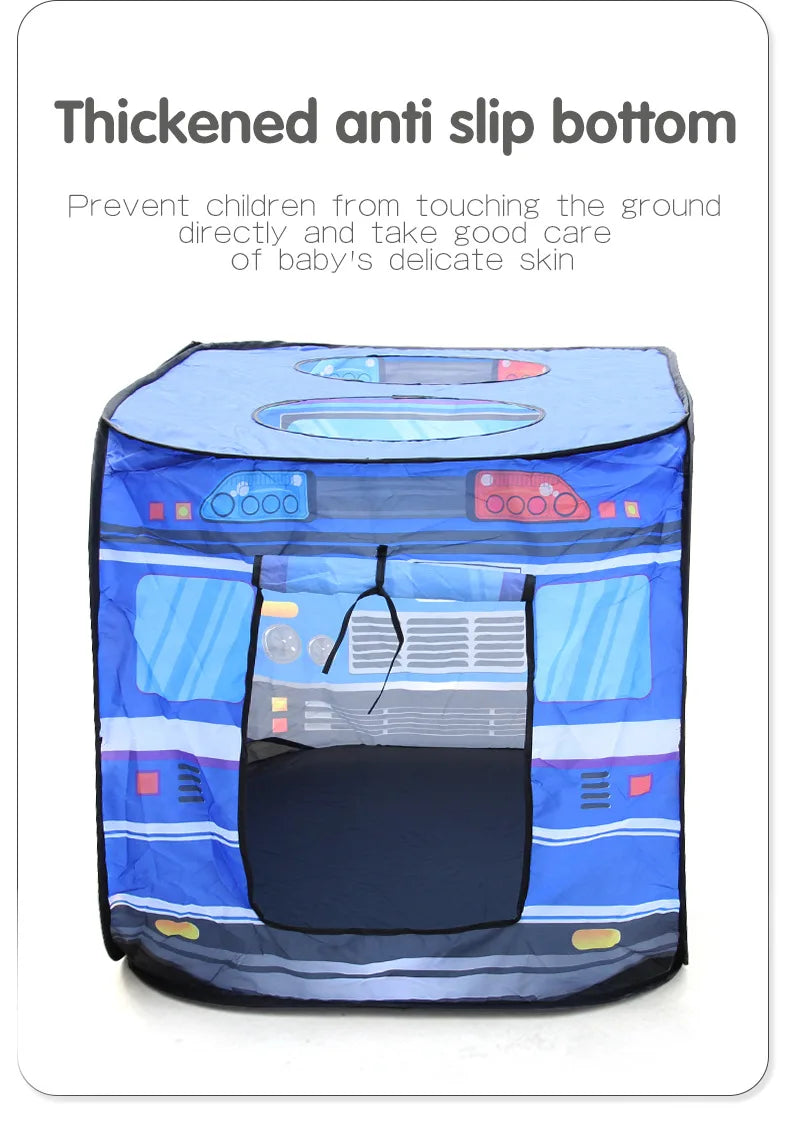 Game House Play Tents Bus Ocean Car Foldable Pop Up Toys Playhouse Children Toy Boy Girls Indoor House Ocean Balls Pool Toy Tent