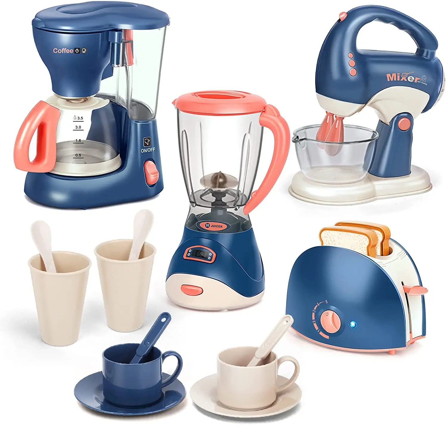 Simulation Kitchen Toys Home Appliances Set Play House Toy Washing Machine Bread Maker Oven Microwave Cooker Creative Kids Gift