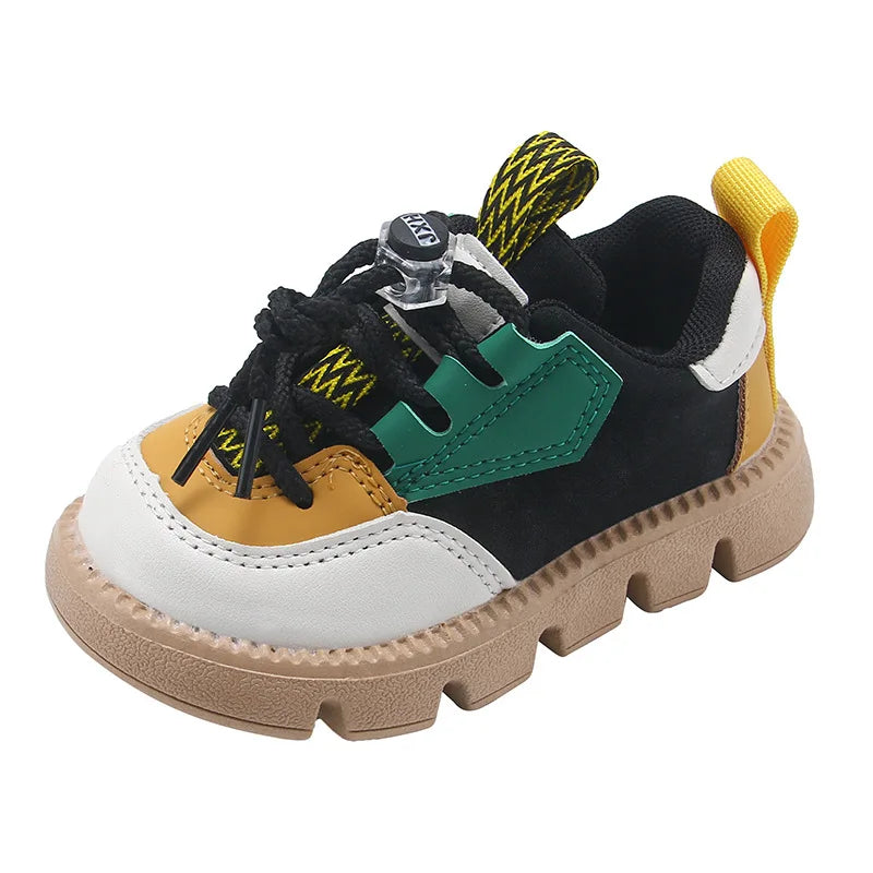 Baby Shoes 2026 New Fashion Casual Girls Boys Sneakers Lace Up Comfortable Breathable Tenis Shoes for Infant Walking Kids Shoes