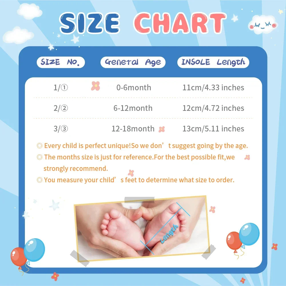 New Baby Casual Shoes Baby Boys Girls Soft-Sole Non-slip Indoor Toddler Infants First Walkers Crib Shoes Casual Sneakers Shoes