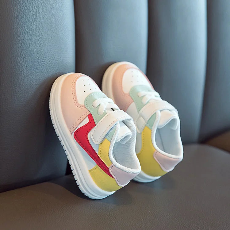 Baby Shoes Infants Boys Girls Childrens Sneakers Kids Baby Shoes Leather Shoes Soft Soles Flat Childrens Sports Shoes Fashion