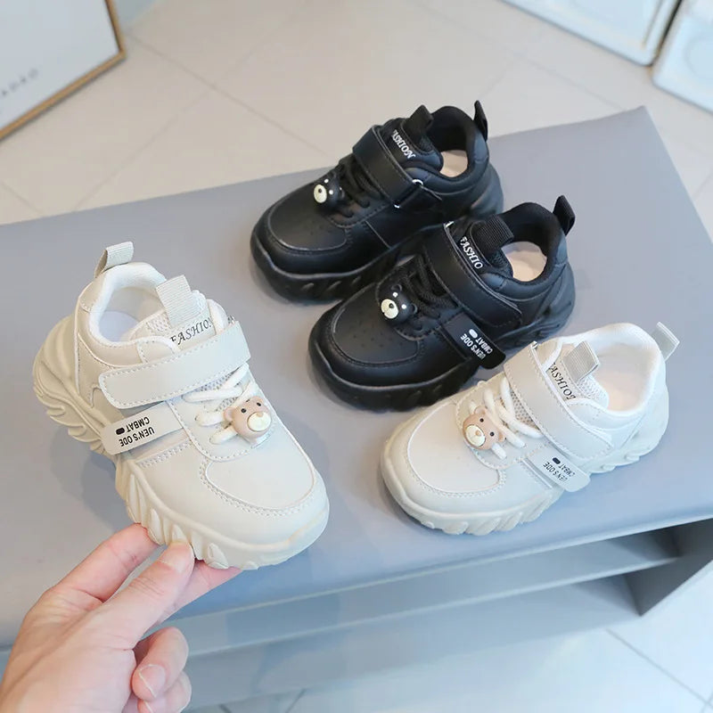 Tenis Kid Sneaker 2025autumn New Boy Dad Shoe Anti Slip Girl Shoe Soft Sole Tennis Female Cute Girl Sports Shoes Zapatillas Niña