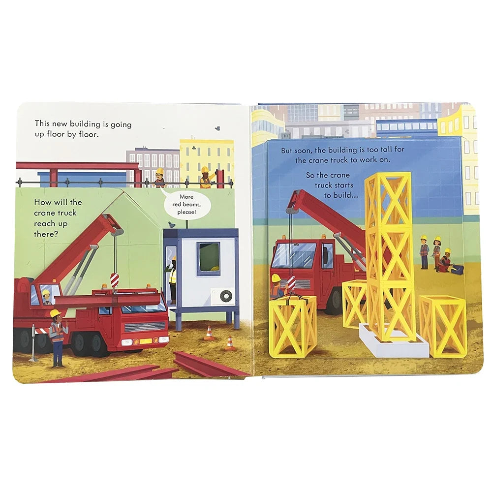 Usborne Peep Inside How Works Series Scientific Knowledge Learning Picture Book in English Daily Bedtime Reading Book