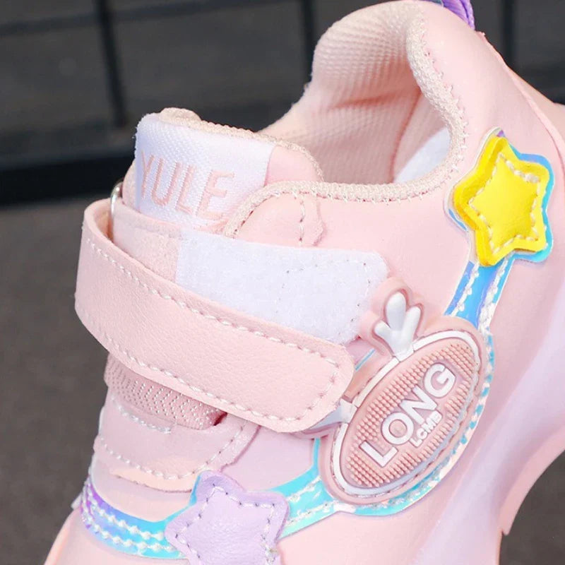 Fashion Kid Sneaker 25autumn New Light Baby Shoe Soft Sole Walking Shoe Trend Boy Shoe Allmatch Kid Shoes Anti Slip Girl Sneaker