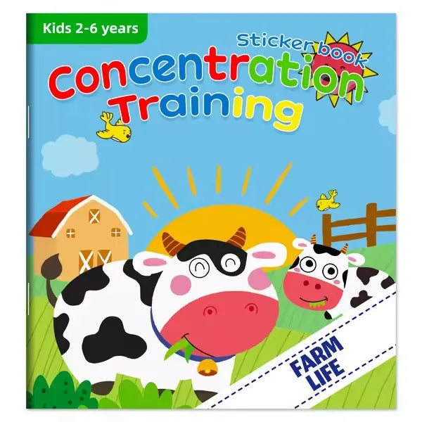 Children's Reusable Stickers Books Cartoon Stationery Stickers for Kids Early Education Cartoon Cute Stickers for Children Gift