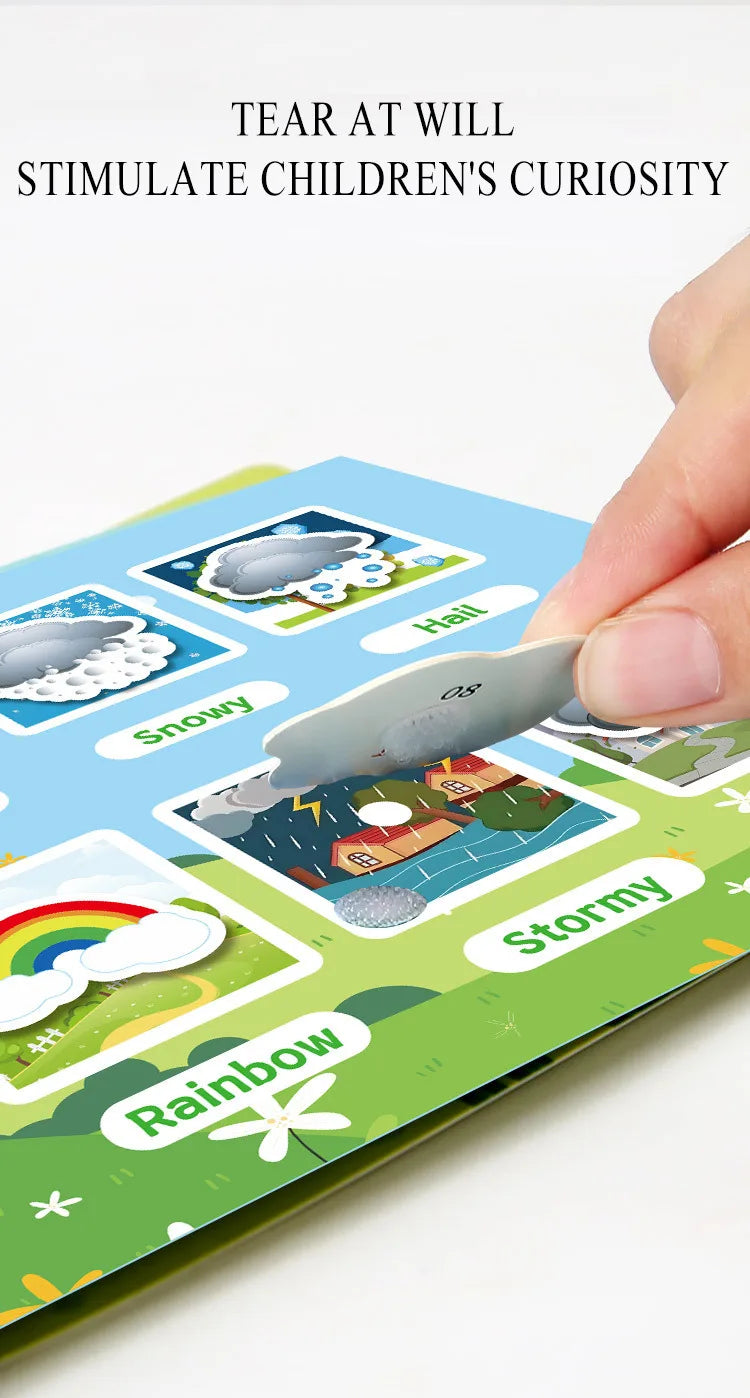Montessori Baby Quiet Book – My First Learning Activity Book for Toddlers
