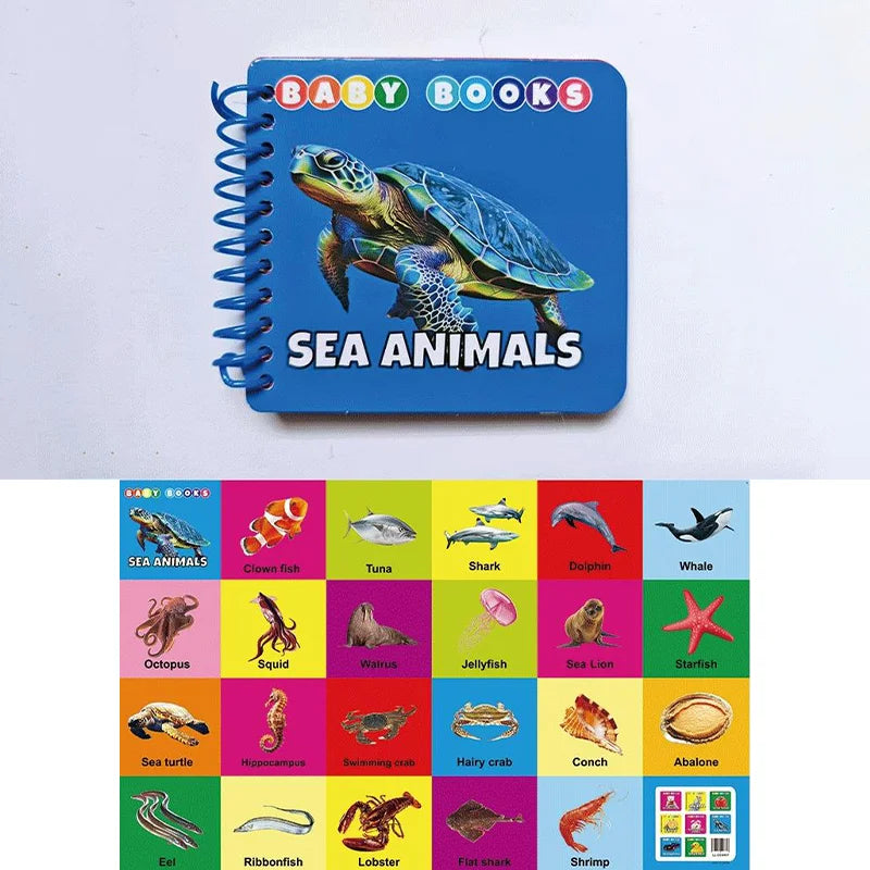 0-2 Years English Children Learning Cognitive Books Children's Enlightenment Books Children's Early Education Books Gifts