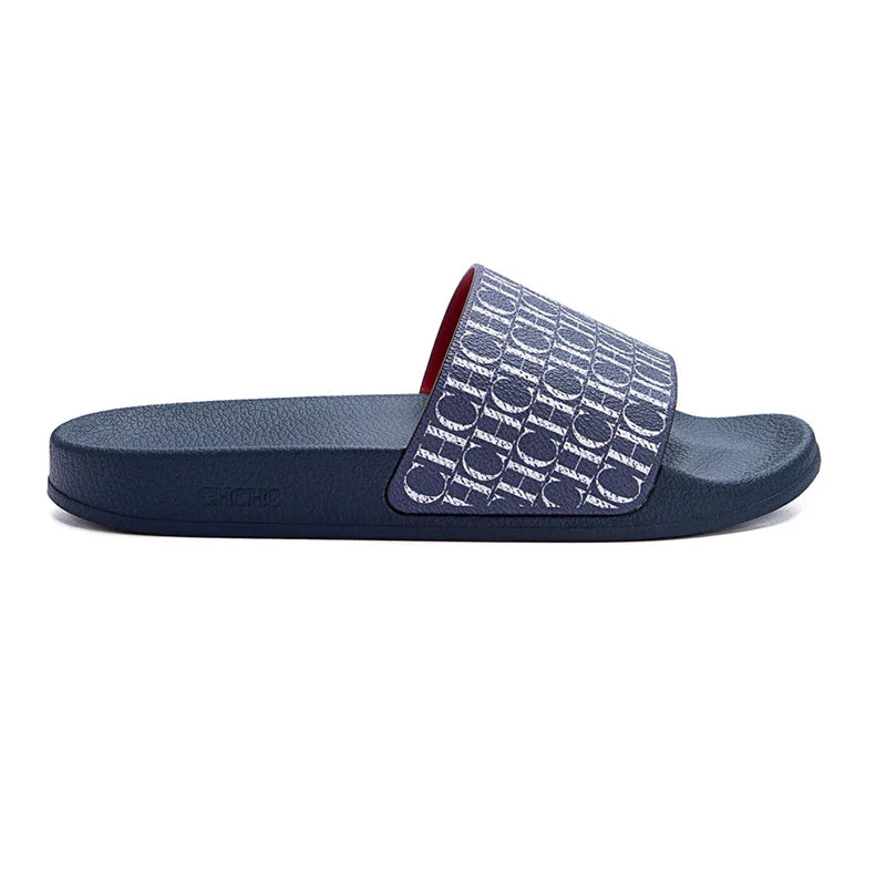 CH Women's Slippers Trendy Style Letter Print Design High Quality Beach Slippers Can Be Worn Out Premium Fashion Women's Casual