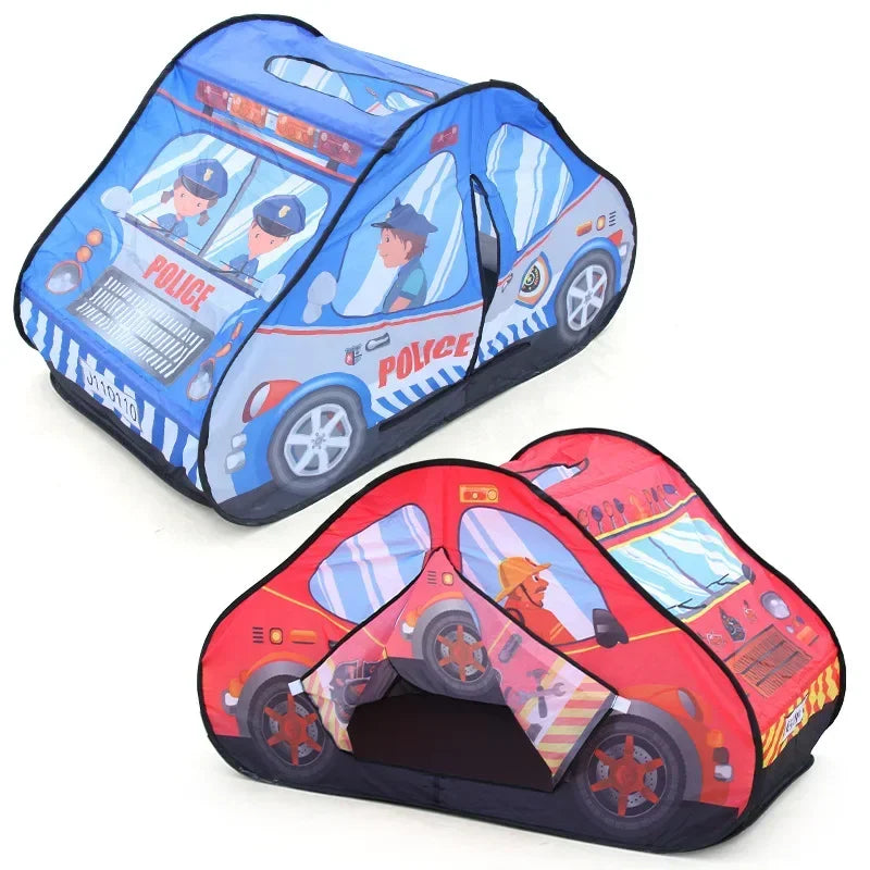 Game House Play Tents Bus Ocean Car Foldable Pop Up Toys Playhouse Children Toy Boy Girls Indoor House Ocean Balls Pool Toy Tent