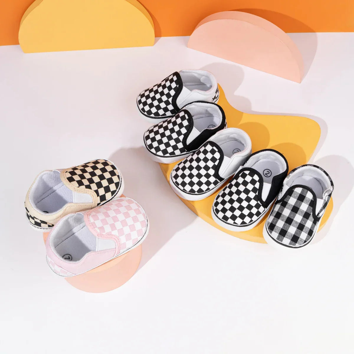 New Baby Casual Shoes Baby Boys Girls Soft-Sole Non-slip Indoor Toddler Infants First Walkers Crib Shoes Casual Sneakers Shoes