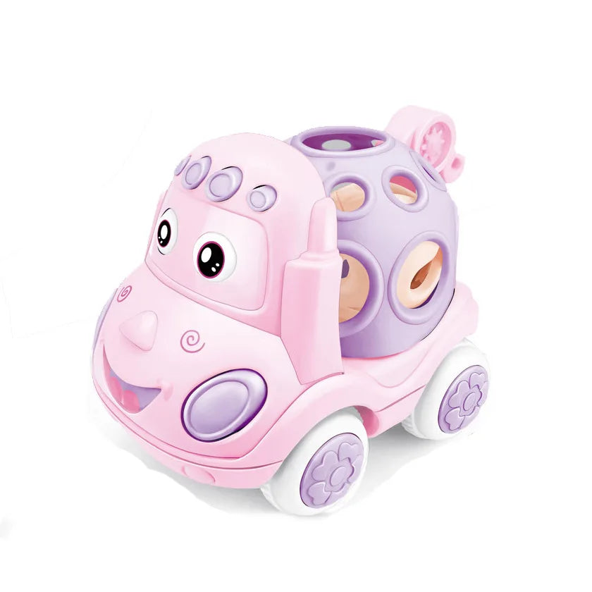 Baby Crawling Roller Montessori Activity Toy with Ball Rattle Games for Babies Development 0 6 12 Months Inflatable Crawling Toy