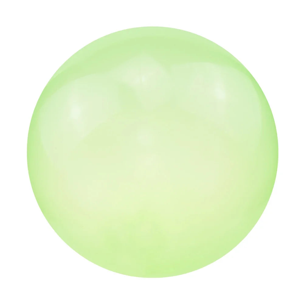 Kids Blow Up Balloon Toy Children Outdoor Soft Air Water Filled Bubble Ball Fun Party Game Summer Gift Inflatable Elastic Ball