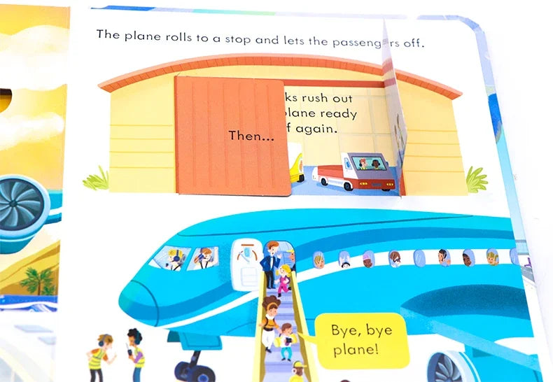 Usborne Peep Inside How Works Series Scientific Knowledge Learning Picture Book in English Daily Bedtime Reading Book