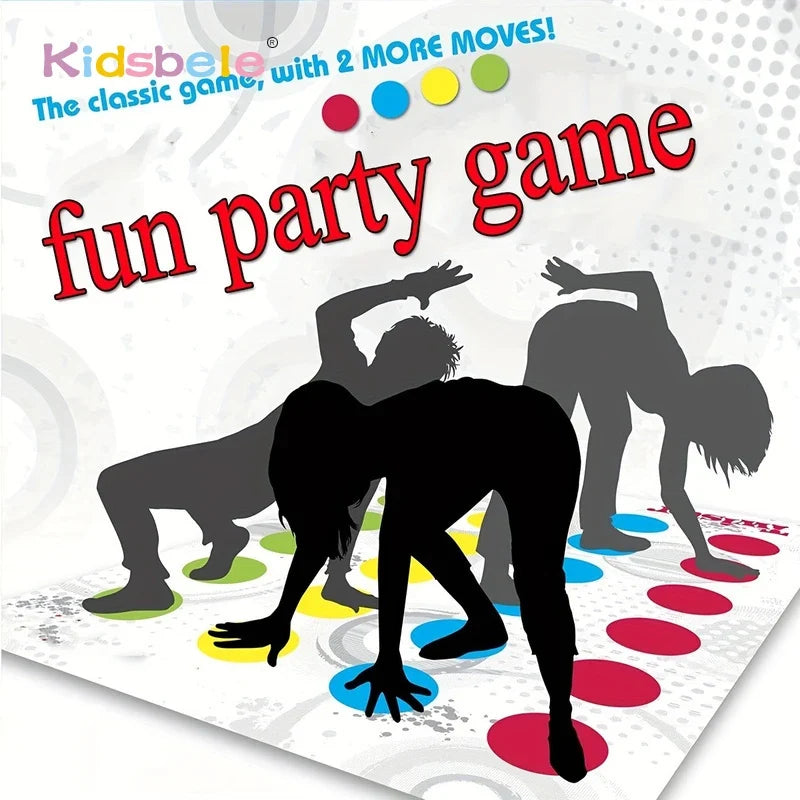 Twister Game Indoor Outdoor Toys Play Mat Funny Family Company Holiday Party Parent-Child Sports Interactive Group Toy